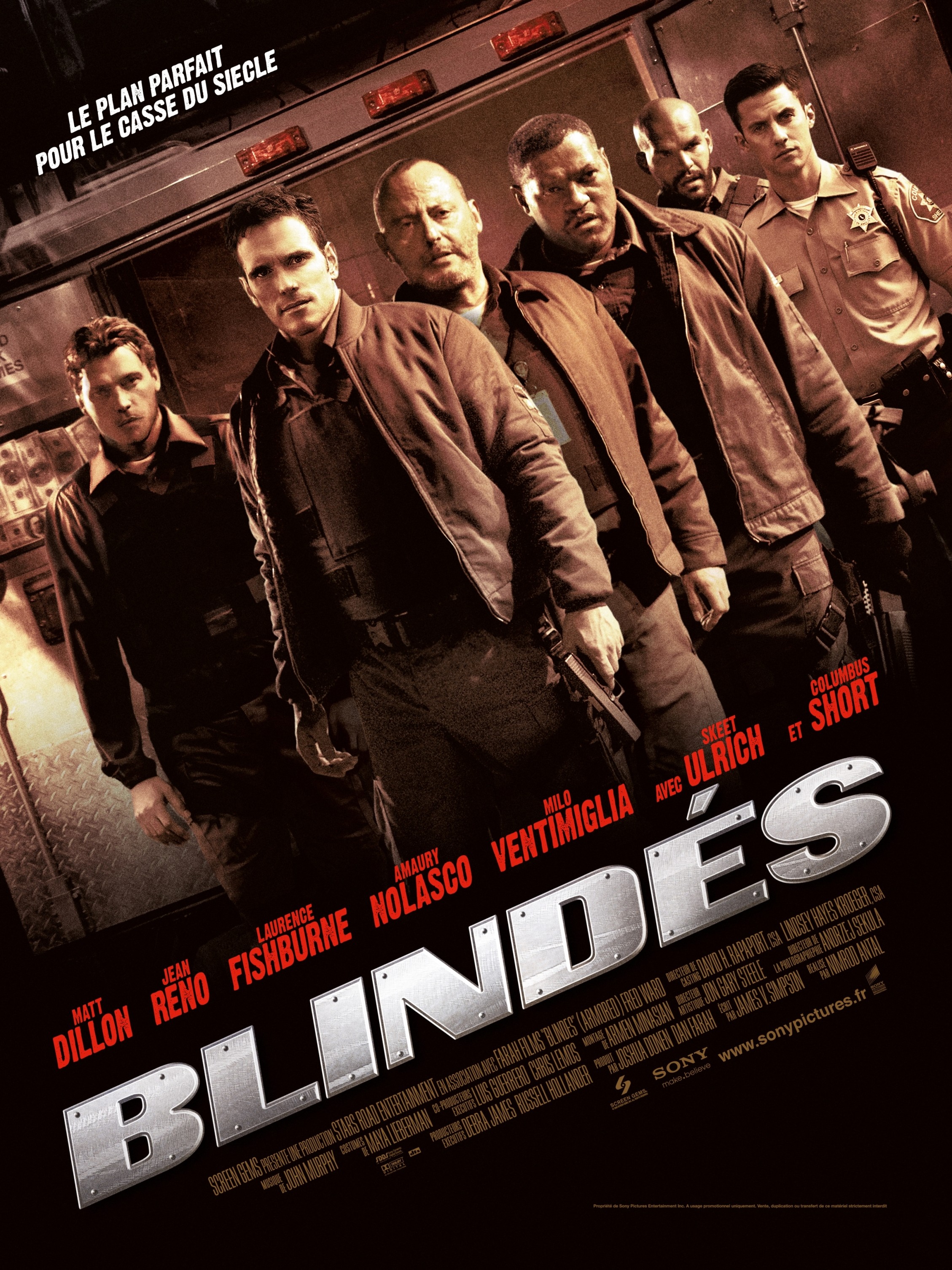 affiche du film Blindés