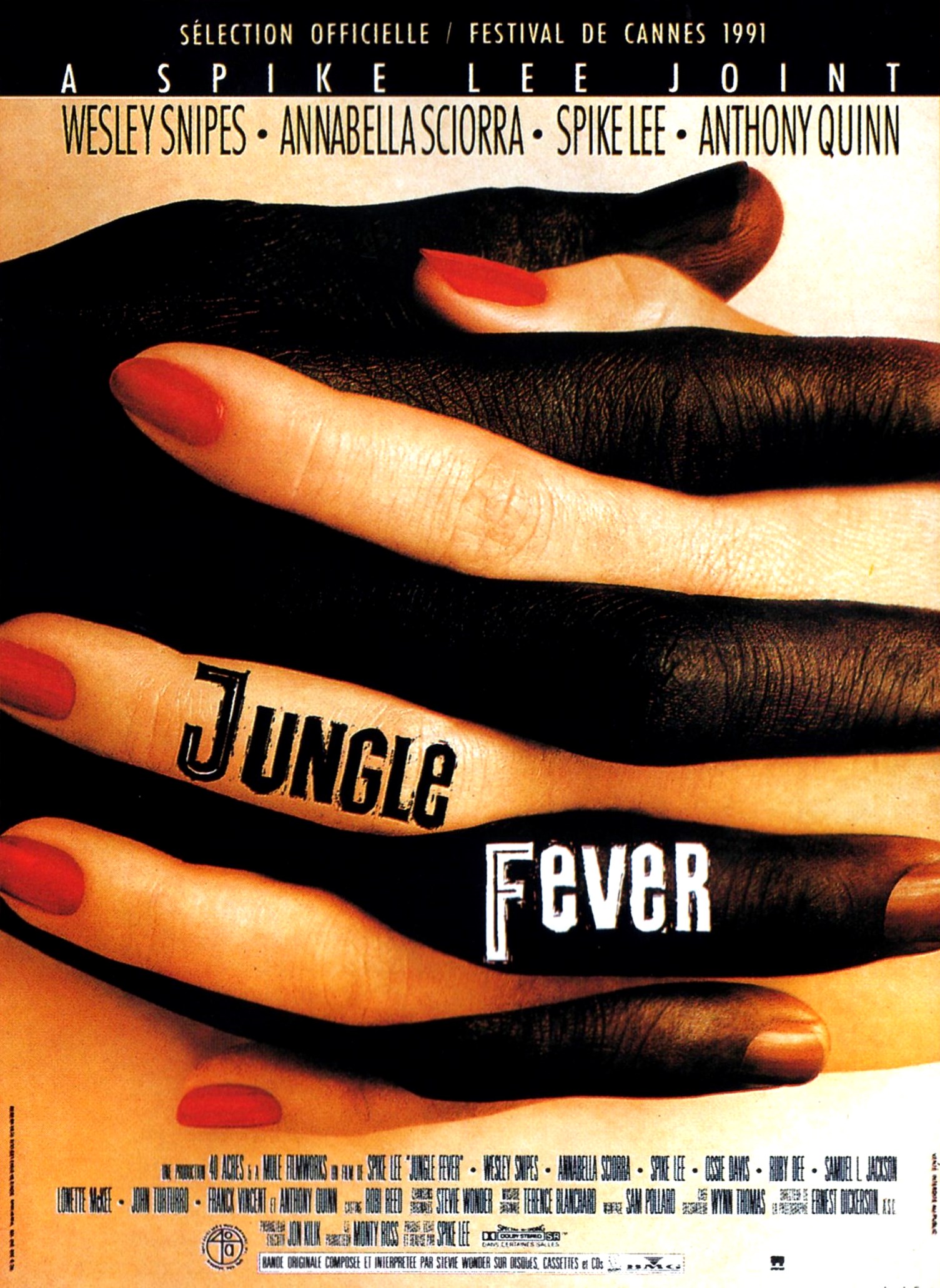 affiche du film Jungle Fever