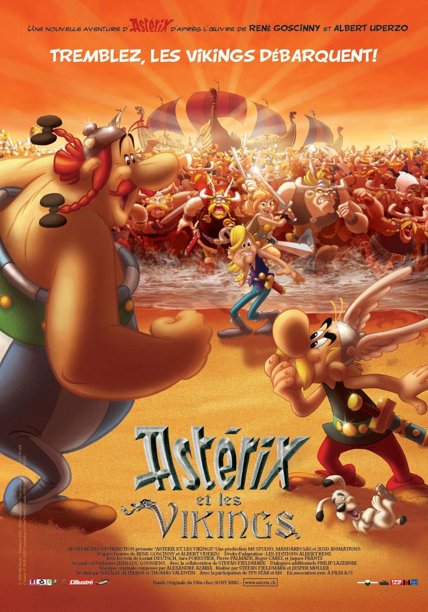 affiche du film Astérix et les Vikings