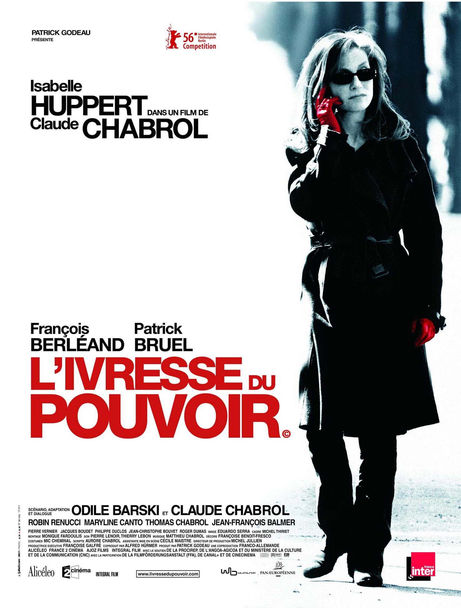 affiche du film L'ivresse du pouvoir