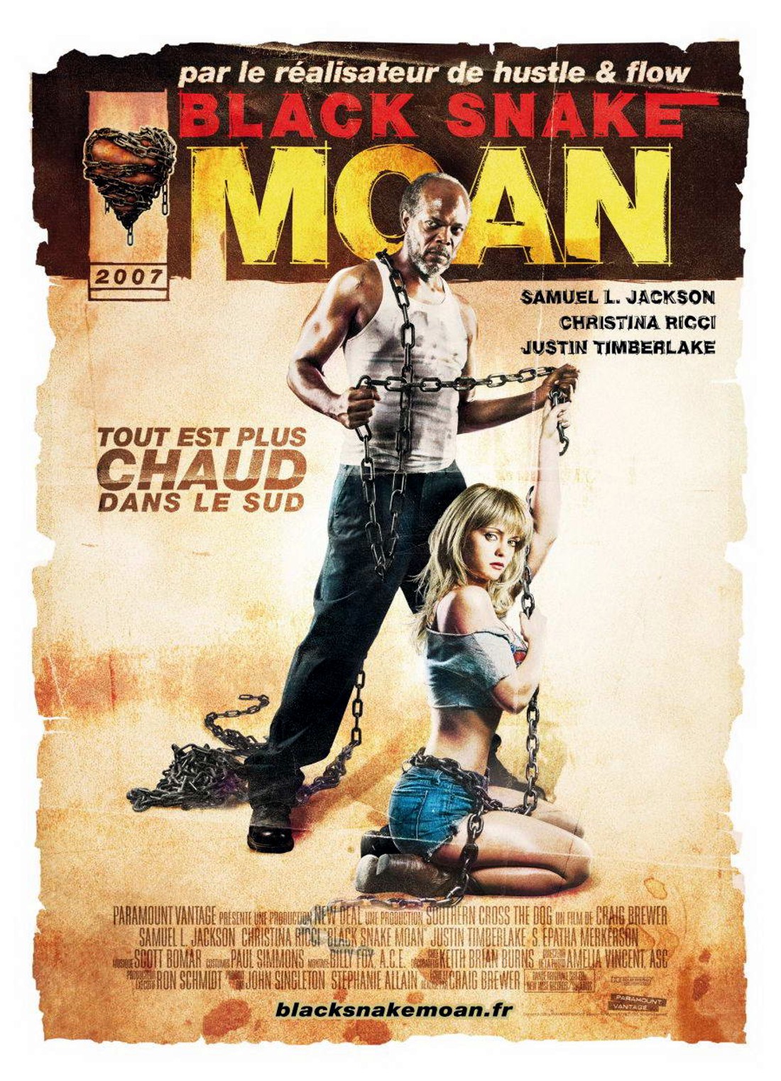 affiche du film Black Snake Moan