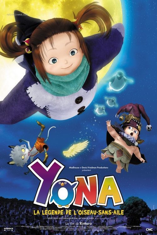 affiche du film Yona, la légende de l'oiseau-sans-aile