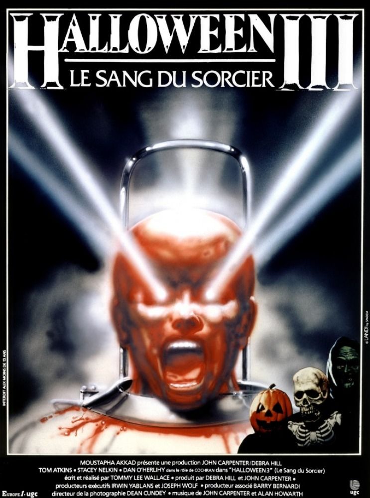 affiche du film Halloween 3 : Le sang du sorcier