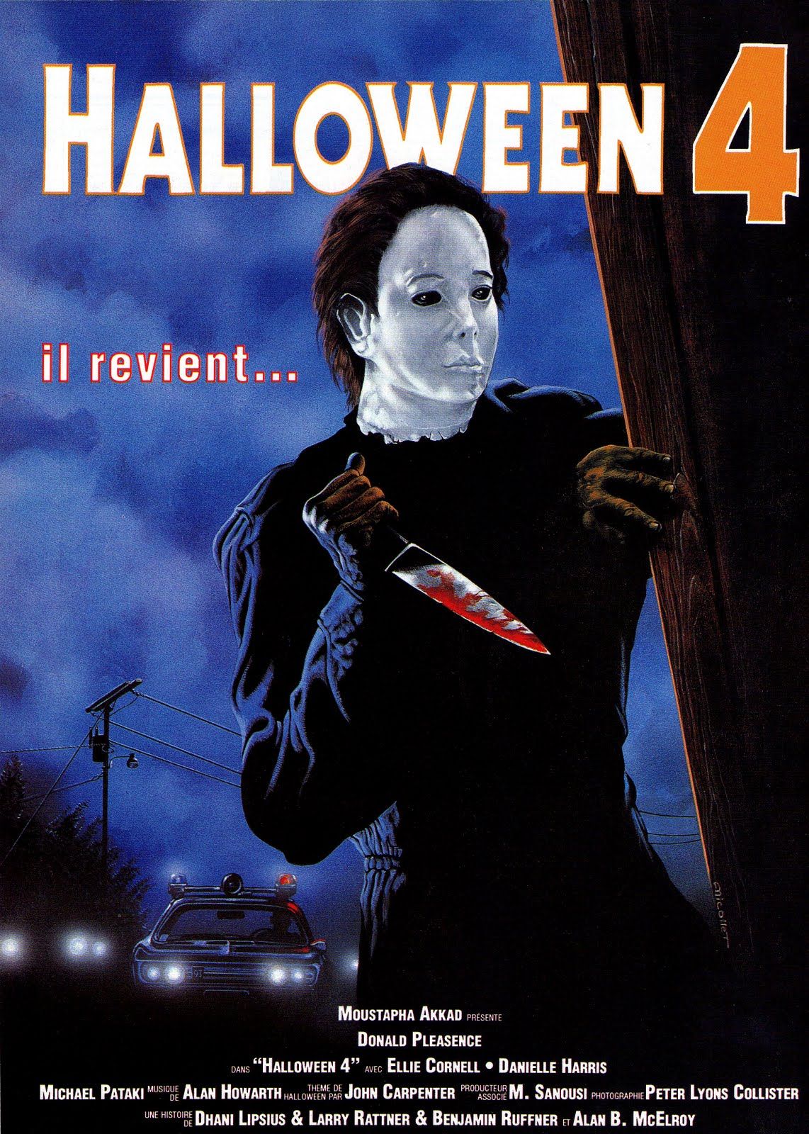 affiche du film Halloween 4