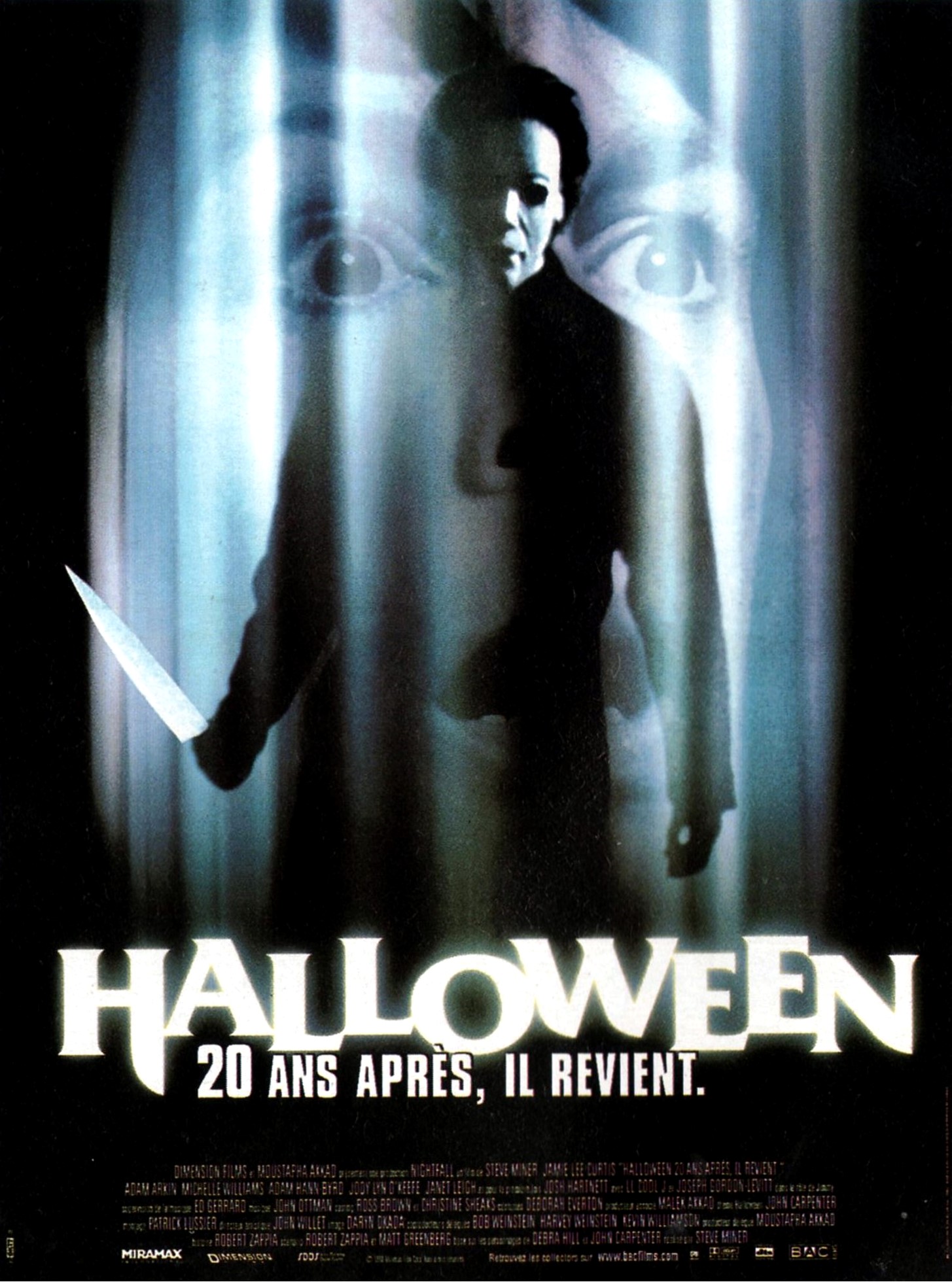 affiche du film Halloween, 20 ans après