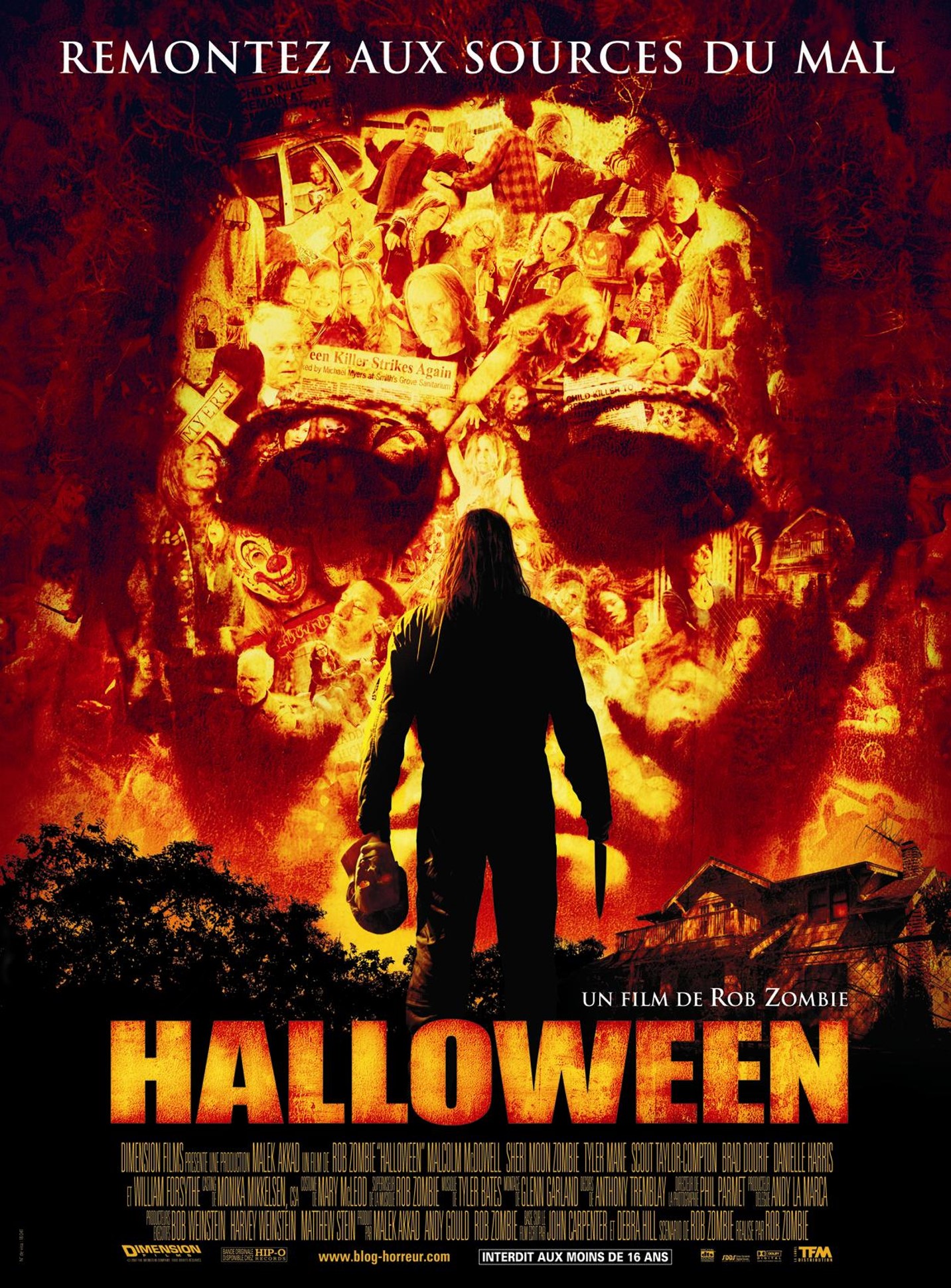 affiche du film Halloween (2007)