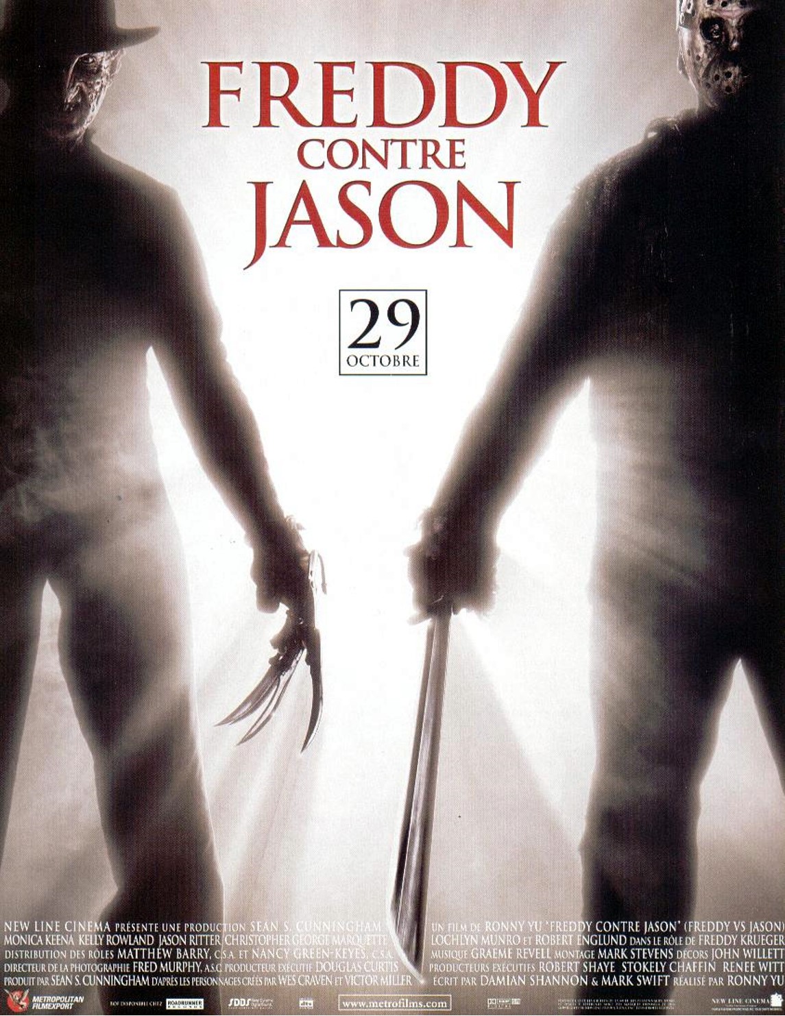affiche du film Freddy contre Jason