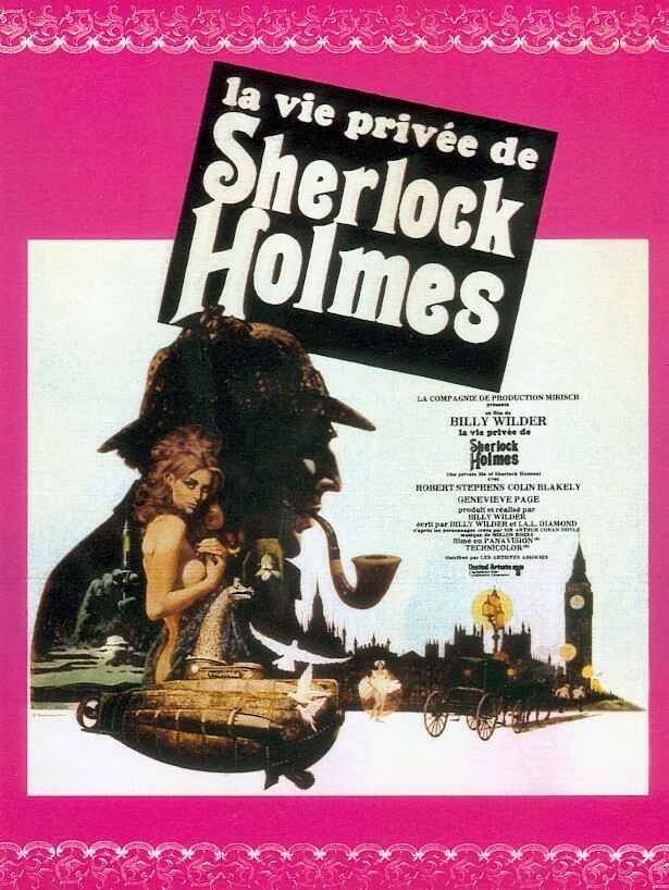 affiche du film La vie privée de Sherlock Holmes
