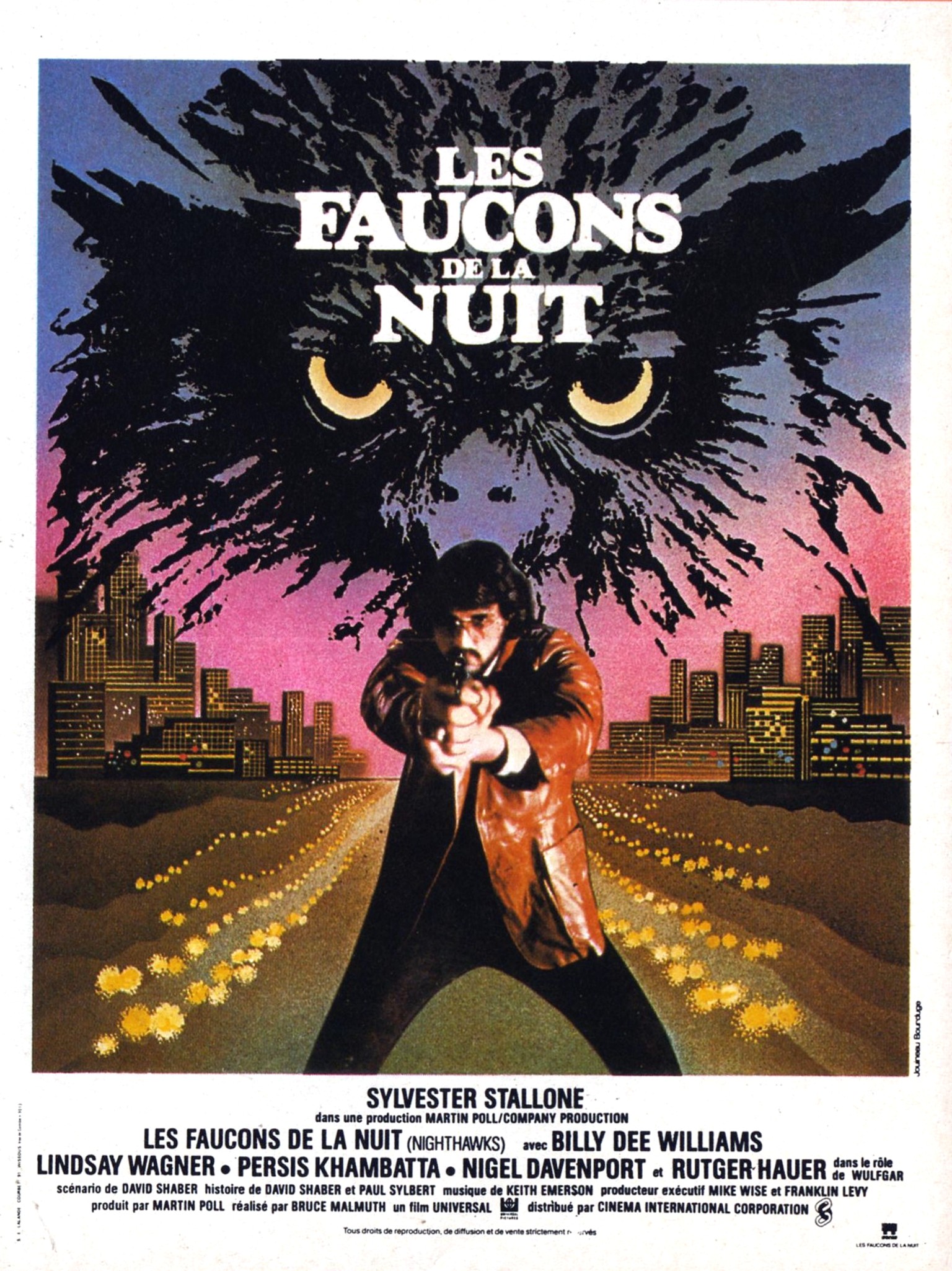 affiche du film Les faucons de la nuit