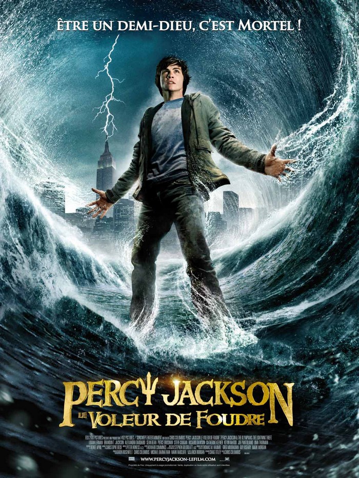 affiche du film Percy Jackson : Le voleur de foudre