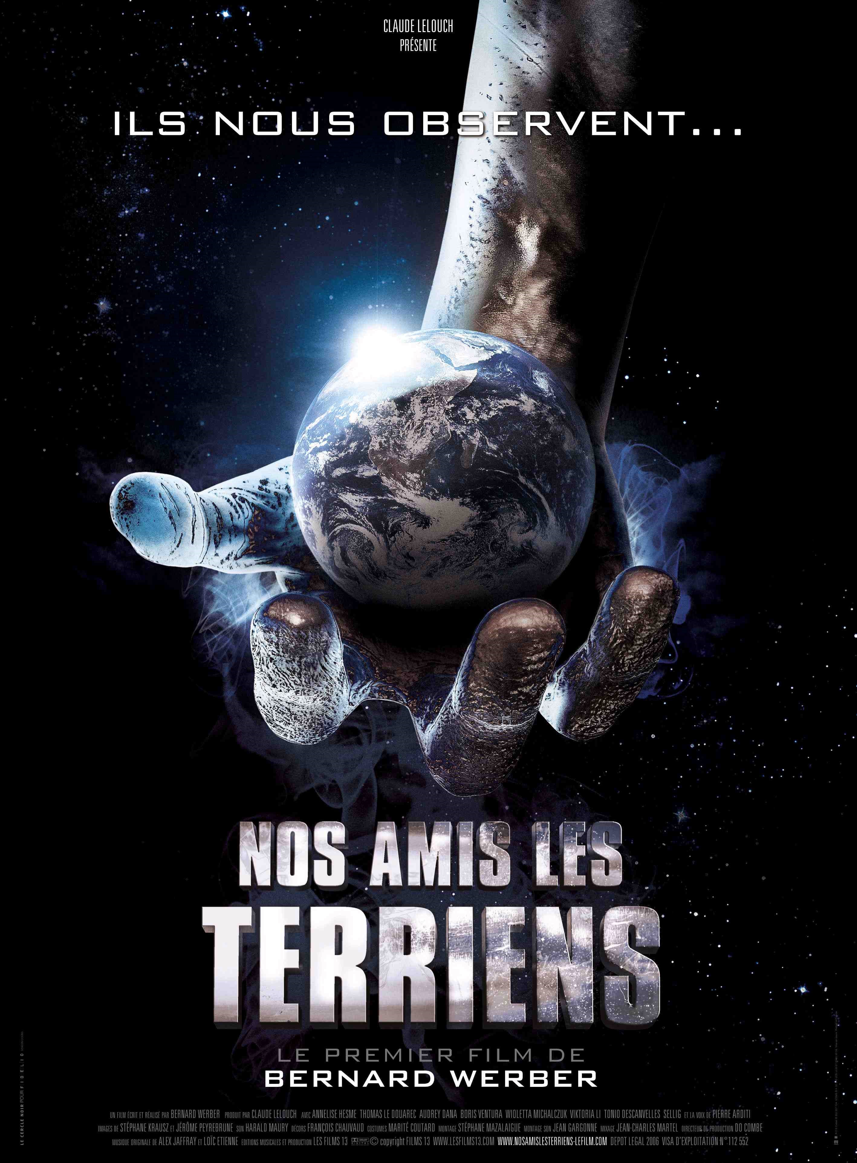 affiche du film Nos amis les Terriens