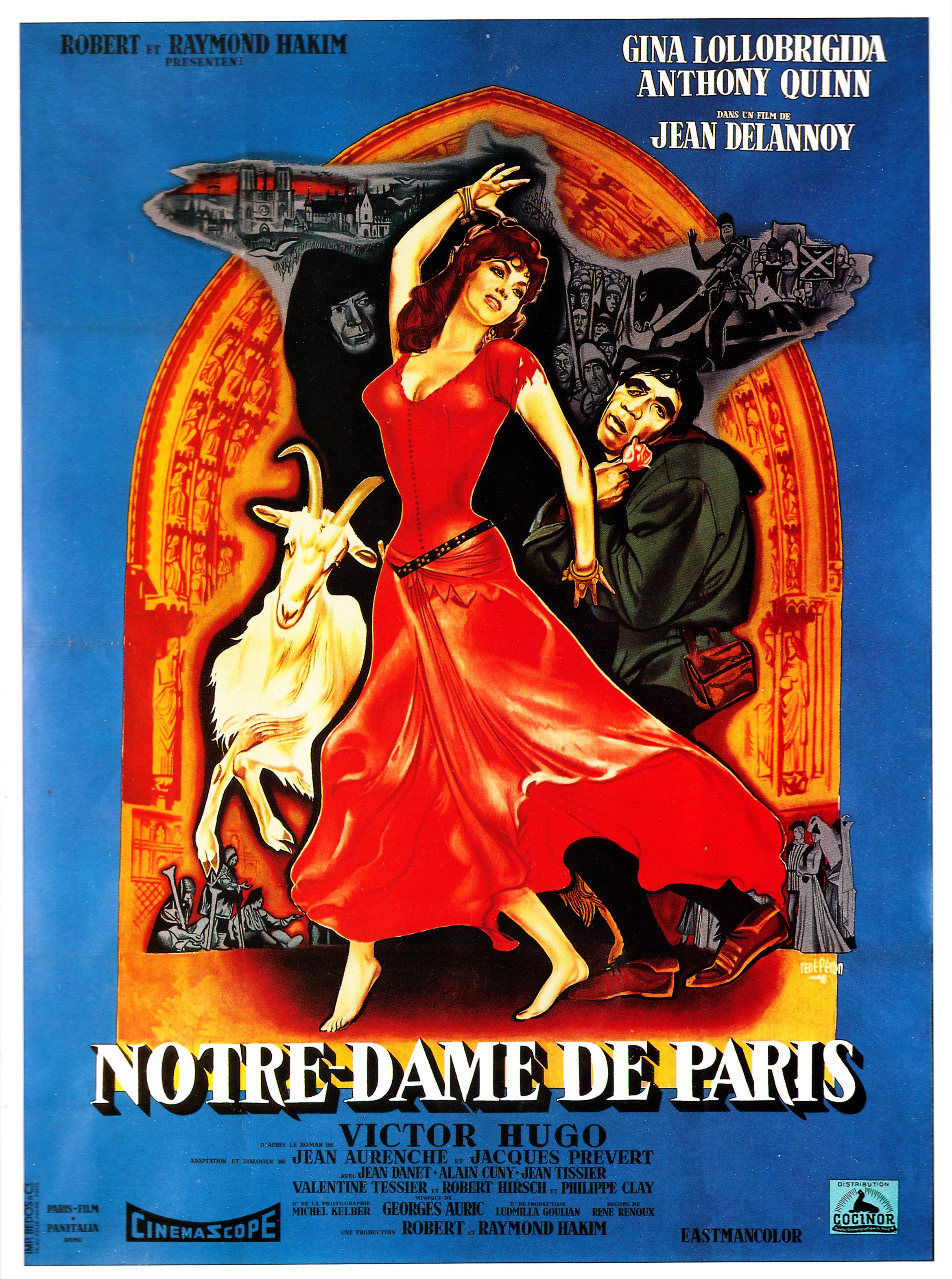 affiche du film Notre-Dame de Paris (1956)