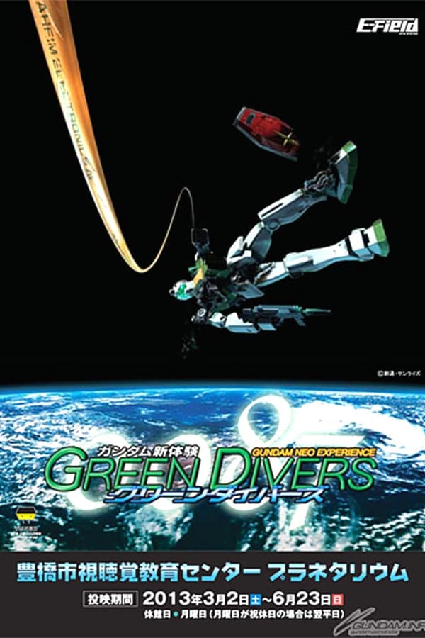 affiche du film Gundam Neo Experience 0087: Green Divers