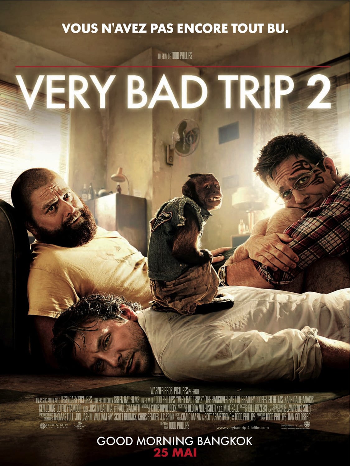 affiche du film Very Bad Trip 2