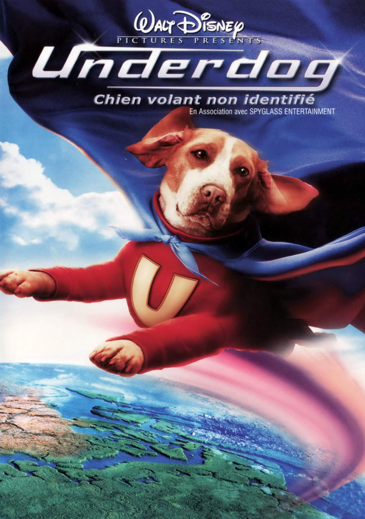 affiche du film Underdog: chien volant non identifié