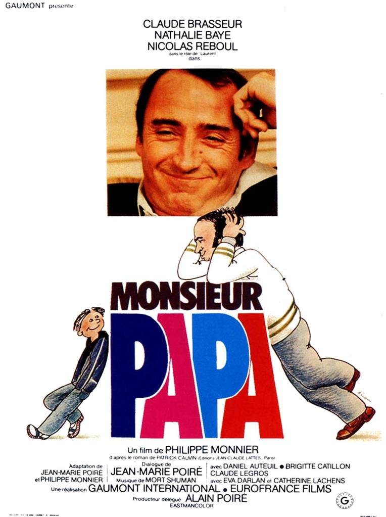 affiche du film Monsieur papa (1977)