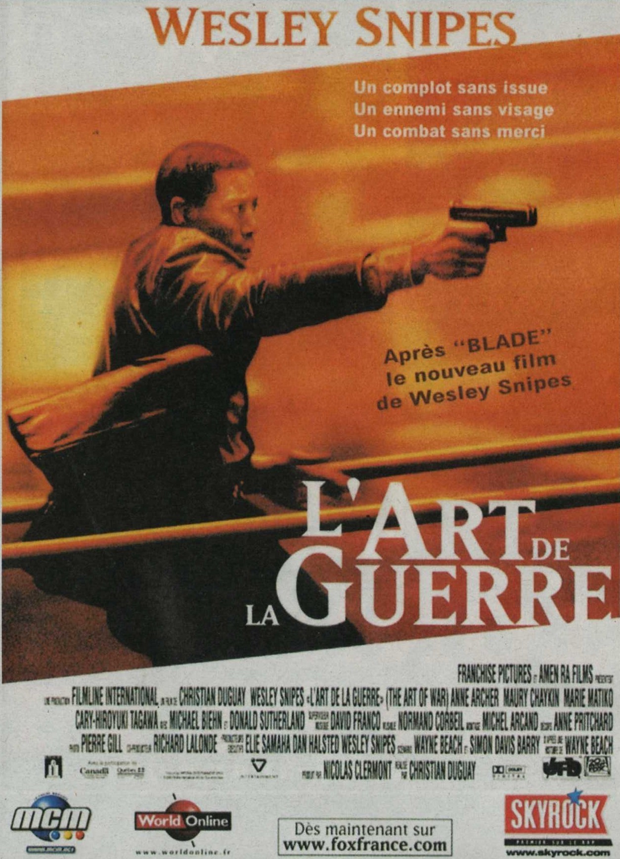 L Art De La Guerre Film L'Art de la guerre - Seriebox