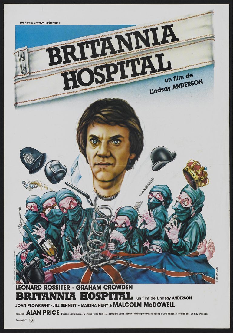 affiche du film Britannia Hospital