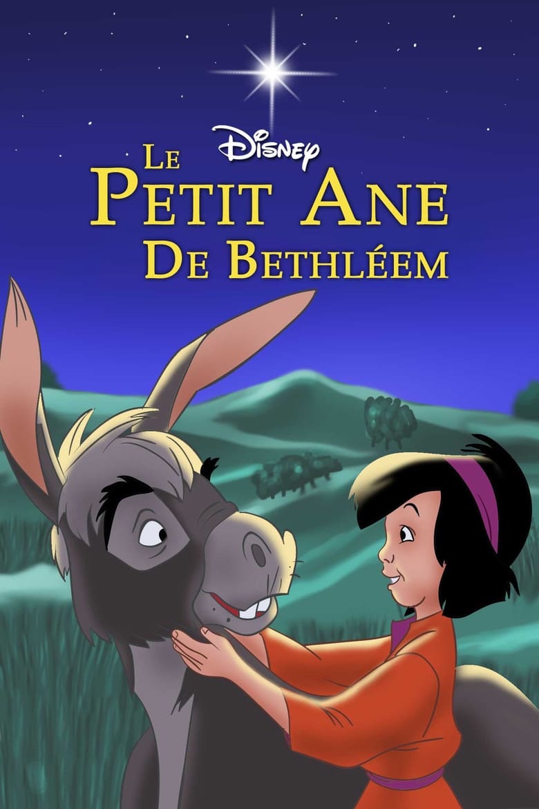 affiche du film Le Petit Âne de Bethléem