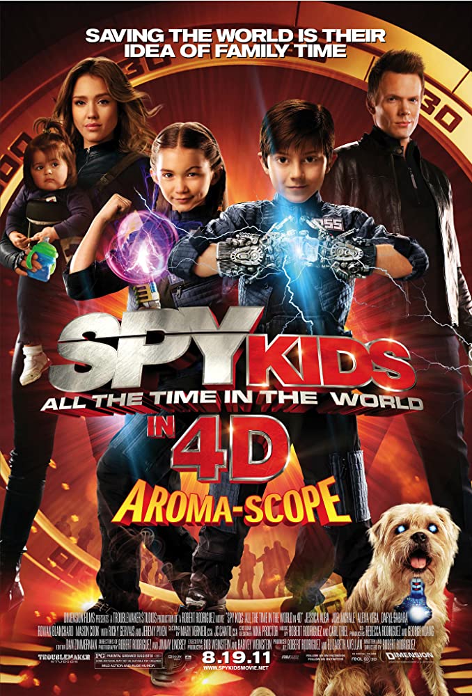 affiche du film Spy Kids 4: Tout le temps du monde