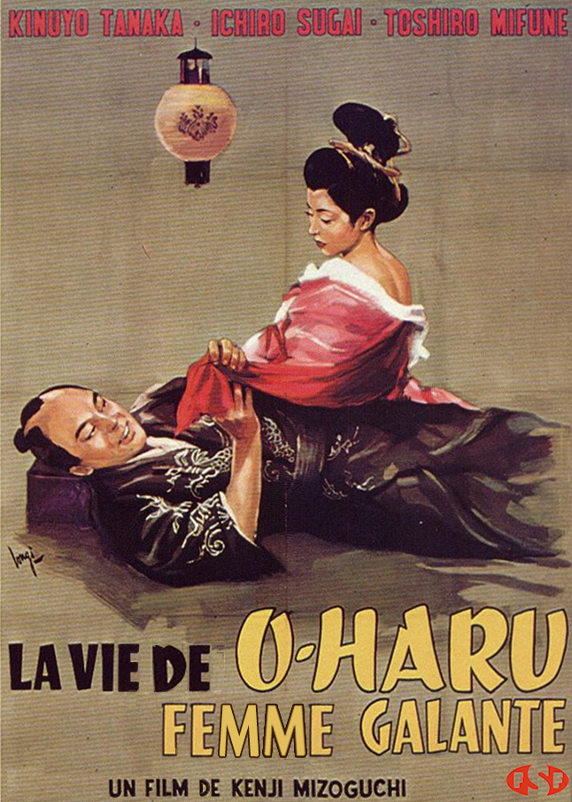 affiche du film La vie d'O'Haru femme galante