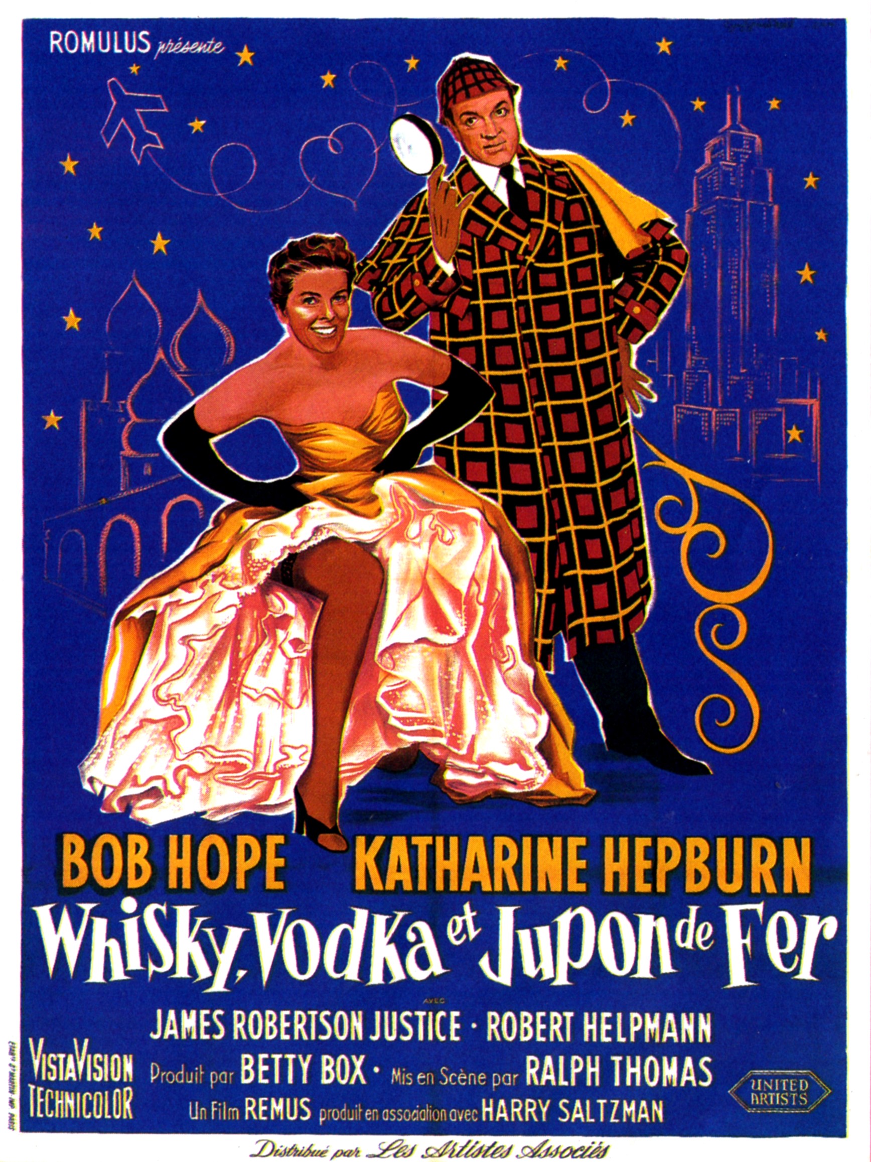 affiche du film Whisky, vodka et jupon de fer