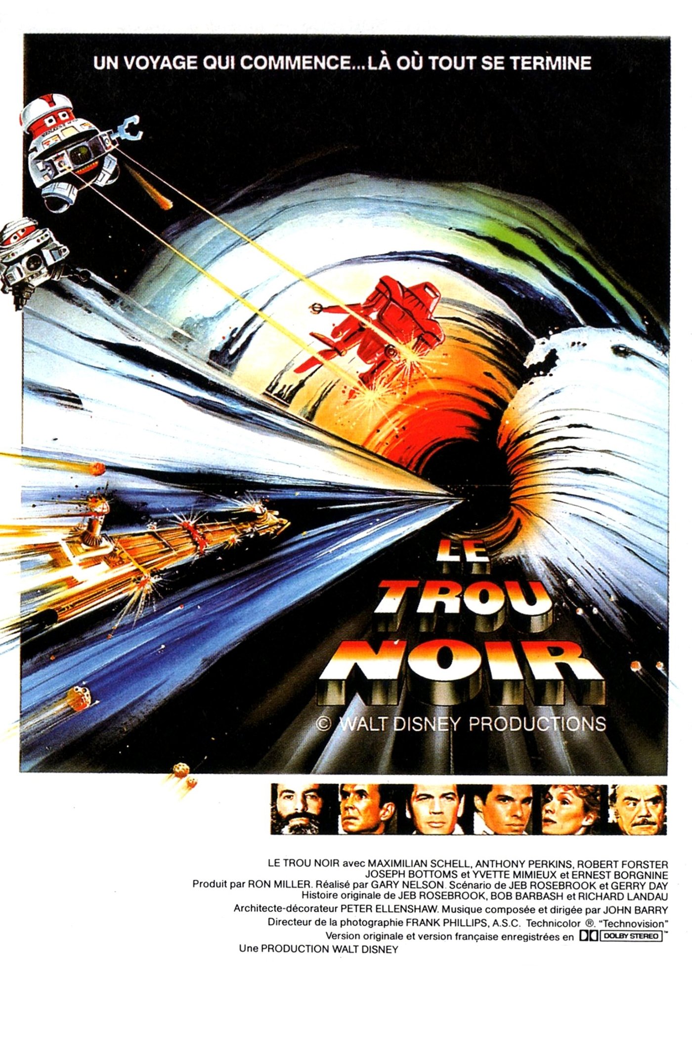 affiche du film Le trou noir
