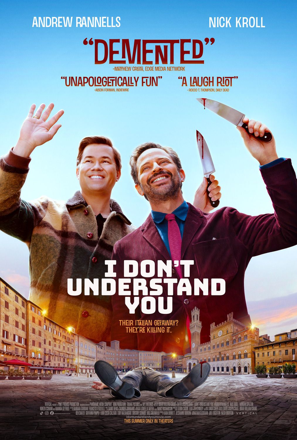affiche du film I Don't Understand You