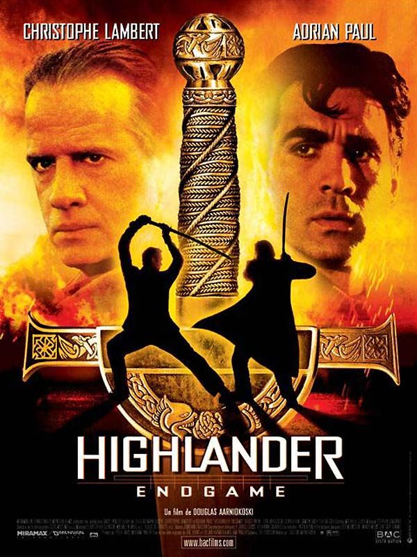 affiche du film Highlander: Endgame