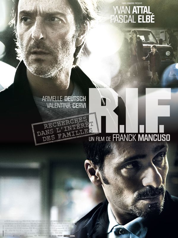 affiche du film R.I.F. (Recherches dans l'Intérêt des Familles)