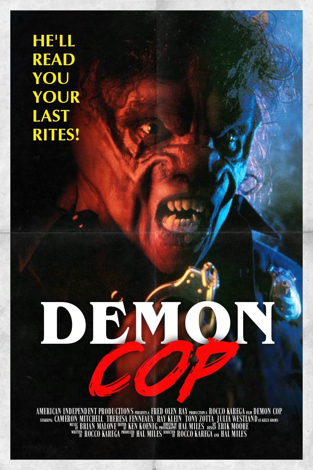 affiche du film Demon Cop
