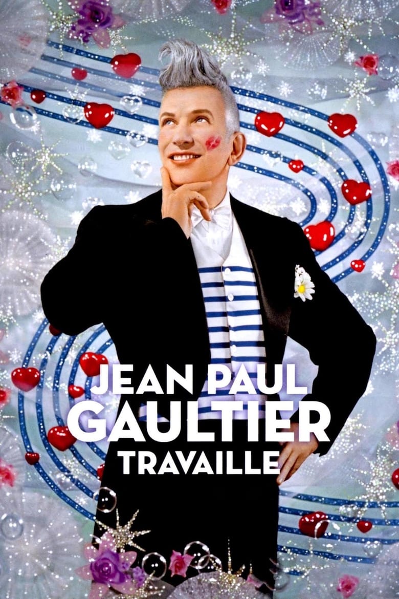 affiche du film Jean-Paul Gaultier travaille