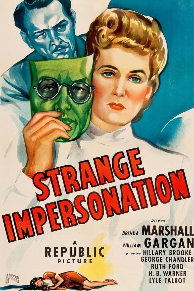 affiche du film Strange Impersonation