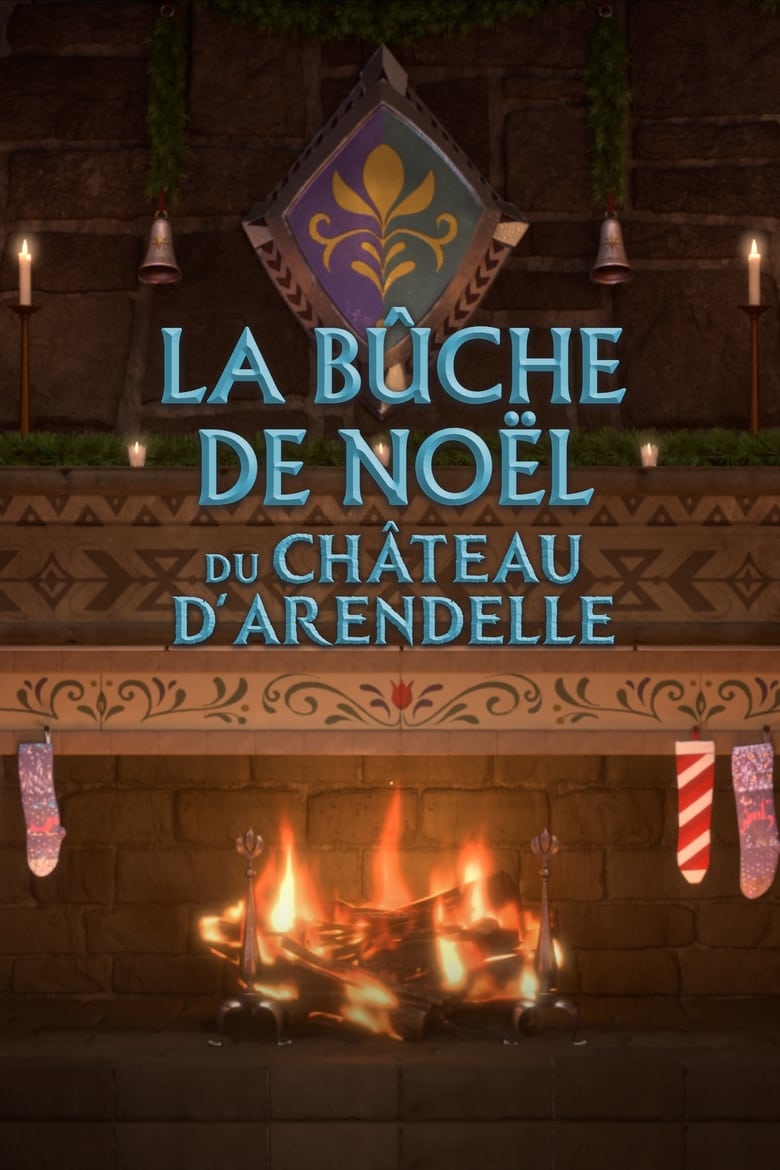 affiche du film La Bûche de Noël du château d'Arendelle