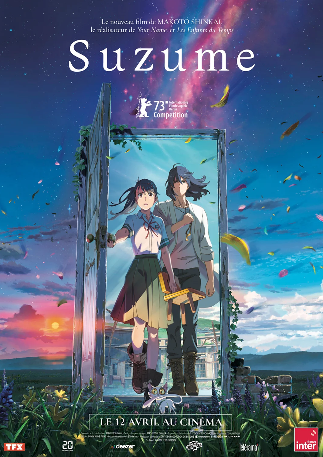 Cinéma : Suzume de Makoto Shinkai – Les voyages de Ly