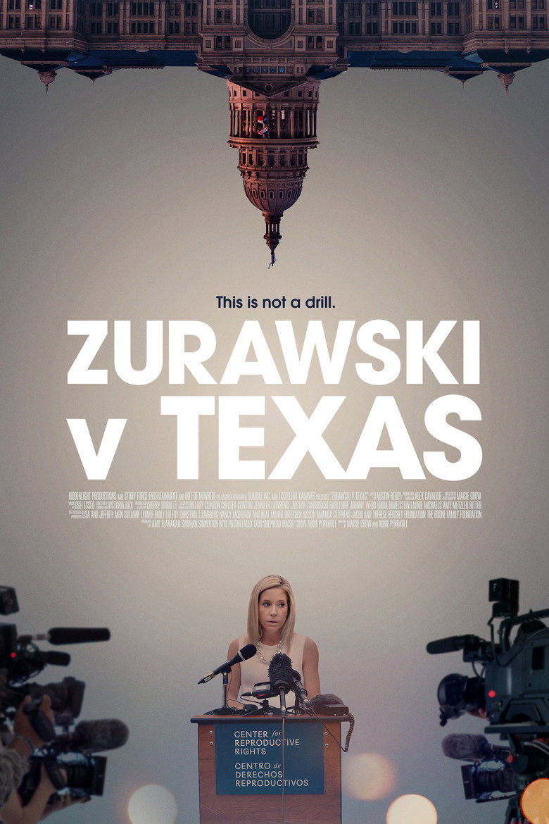 affiche du film Droit à l'avortement : Zurawski contre le Texas