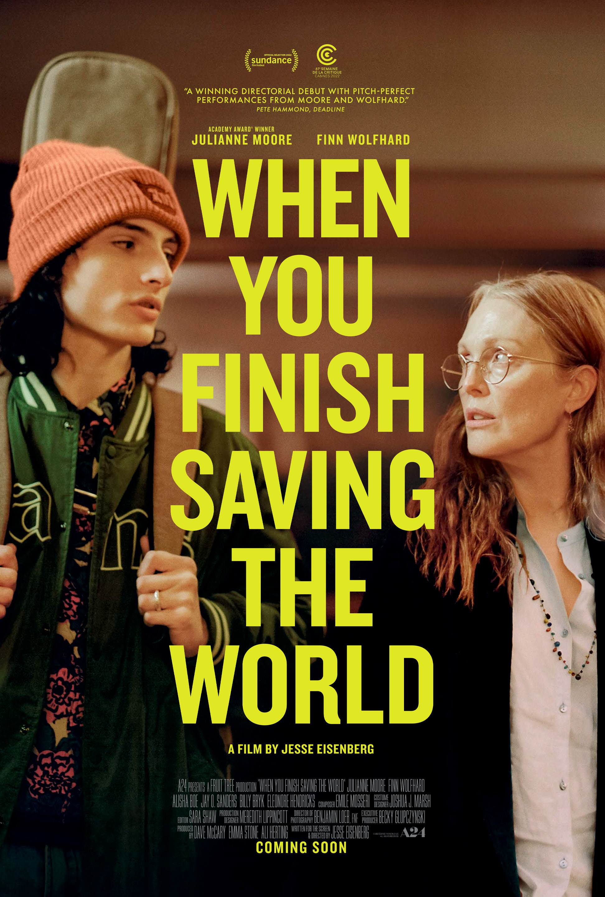 affiche du film When You Finish Saving the World