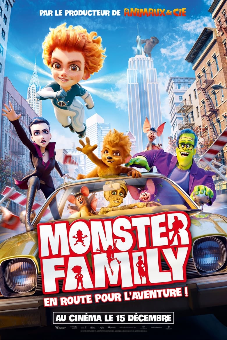 affiche du film Monster Family : En route pour l'aventure !