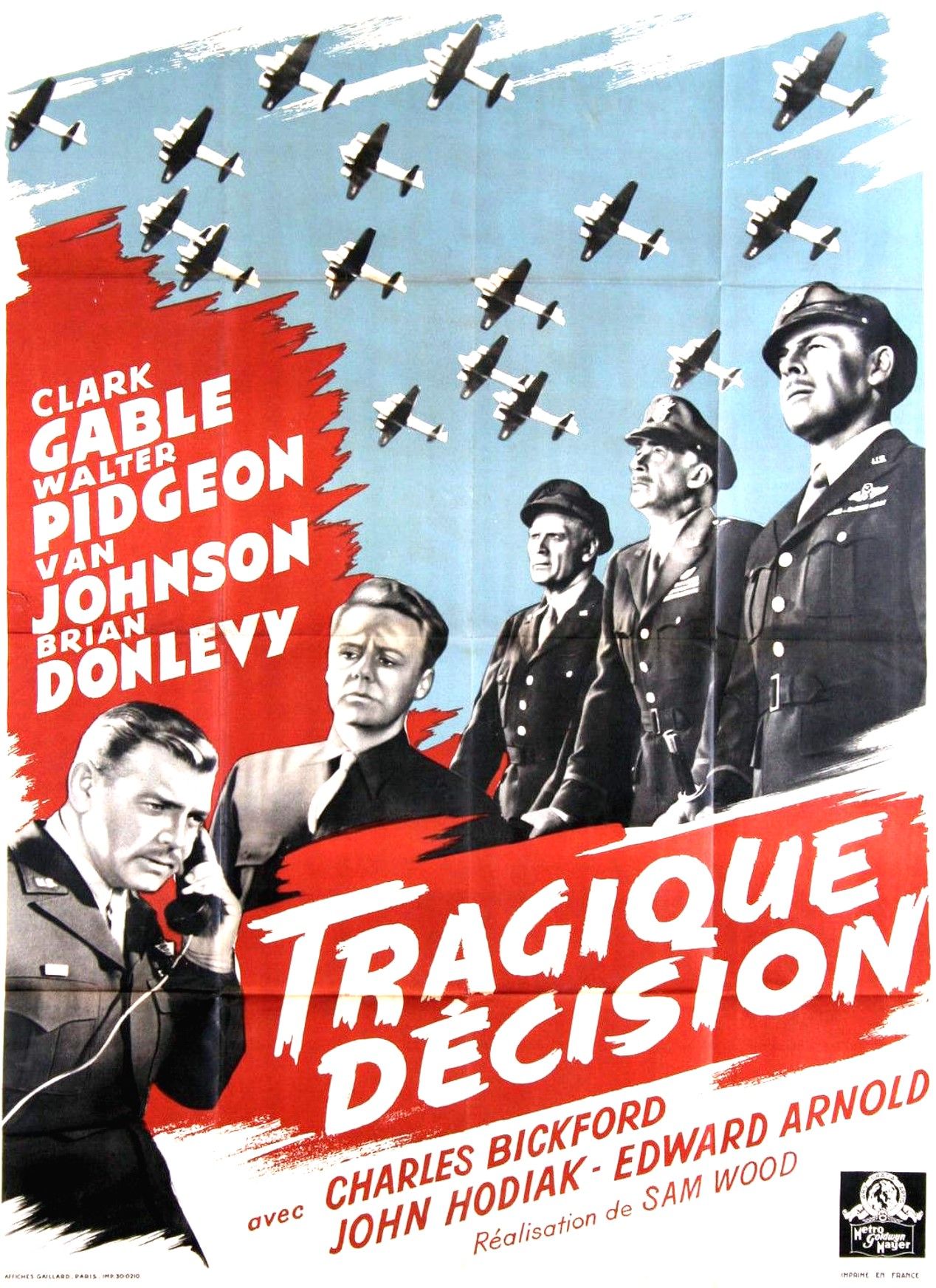 affiche du film Tragique décision