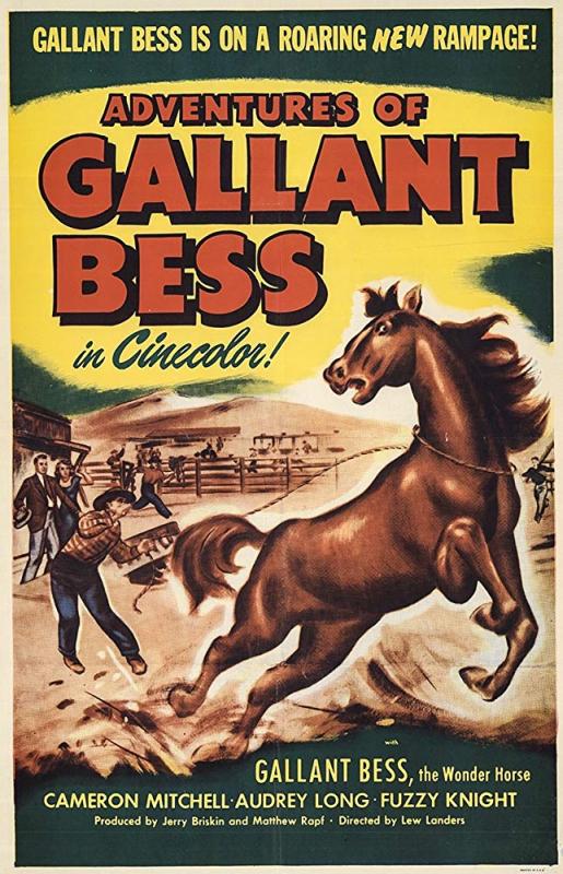 affiche du film Adventures of Gallant Bess