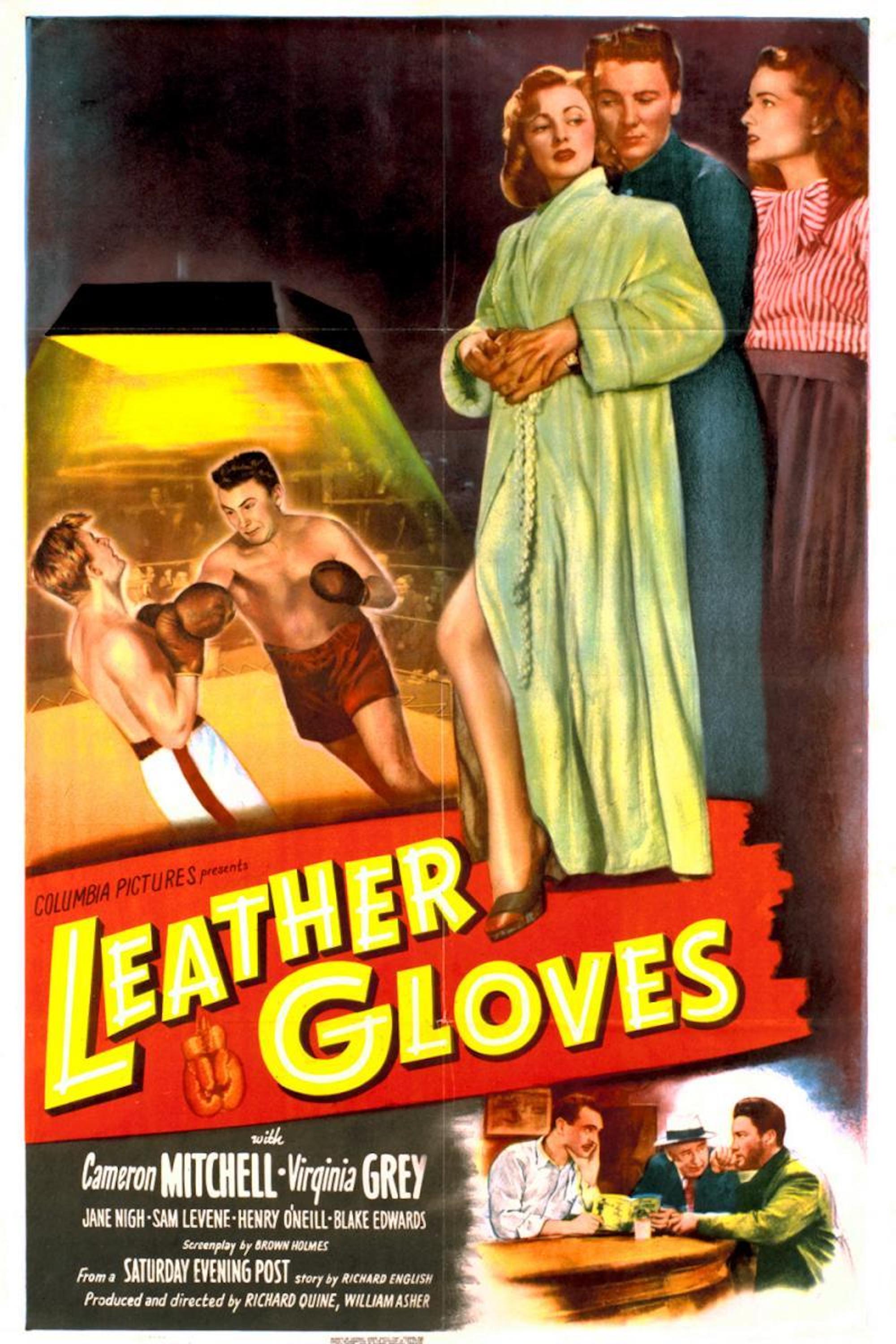 affiche du film Leather Gloves