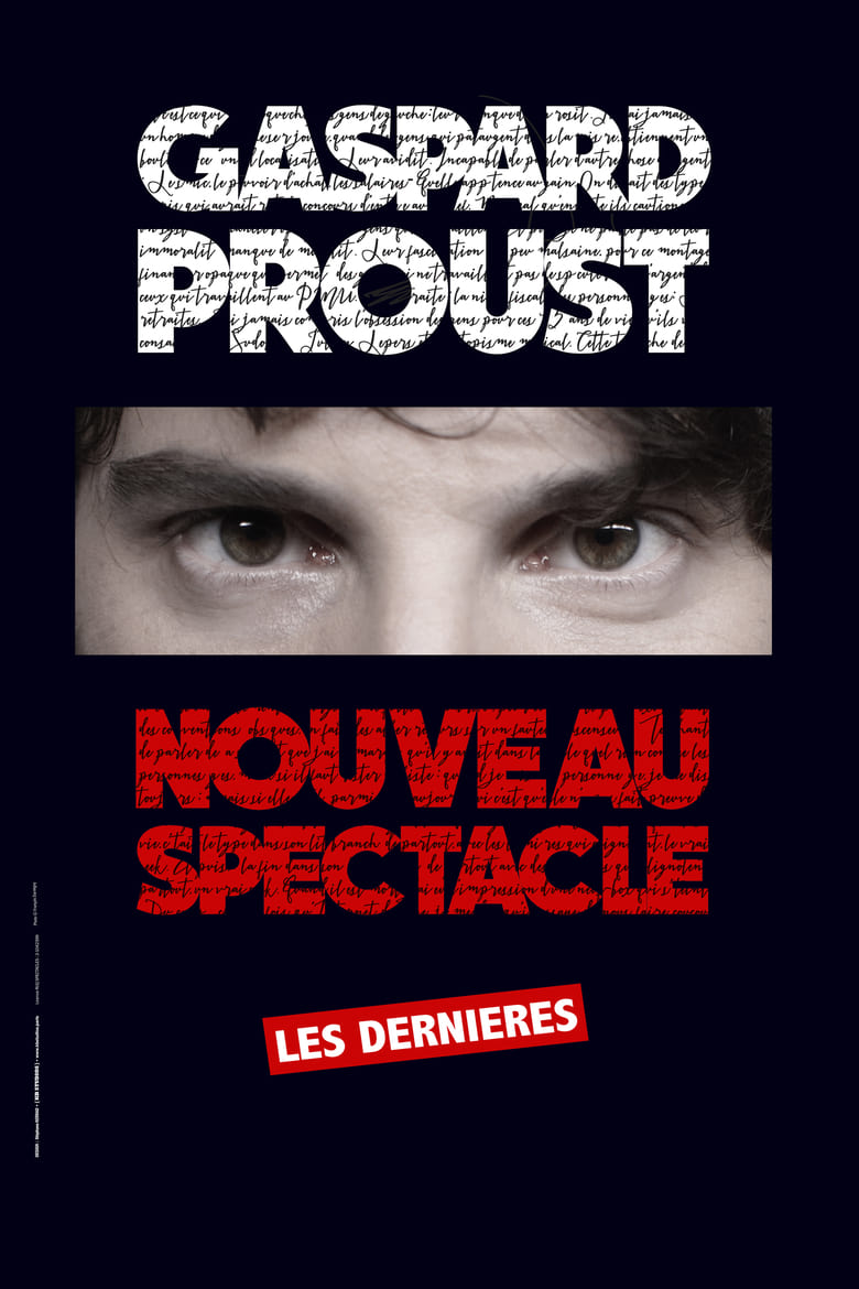 affiche du film Gaspard Proust : Dernier Spectacle