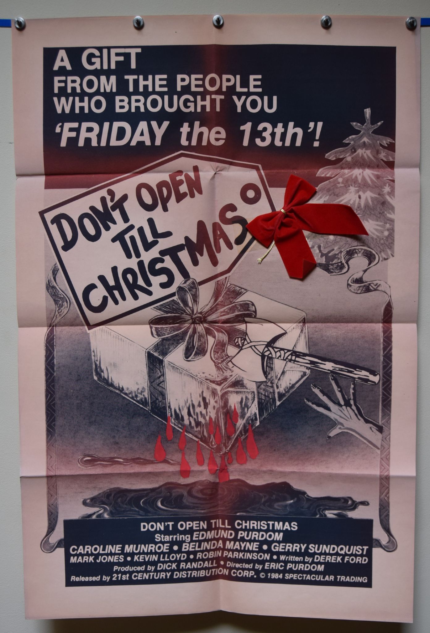 affiche du film Don't Open Till Christmas