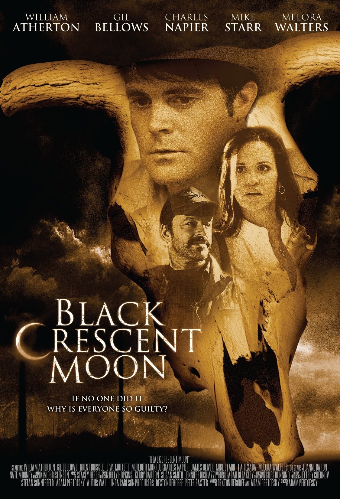 affiche du film Black Crescent Moon