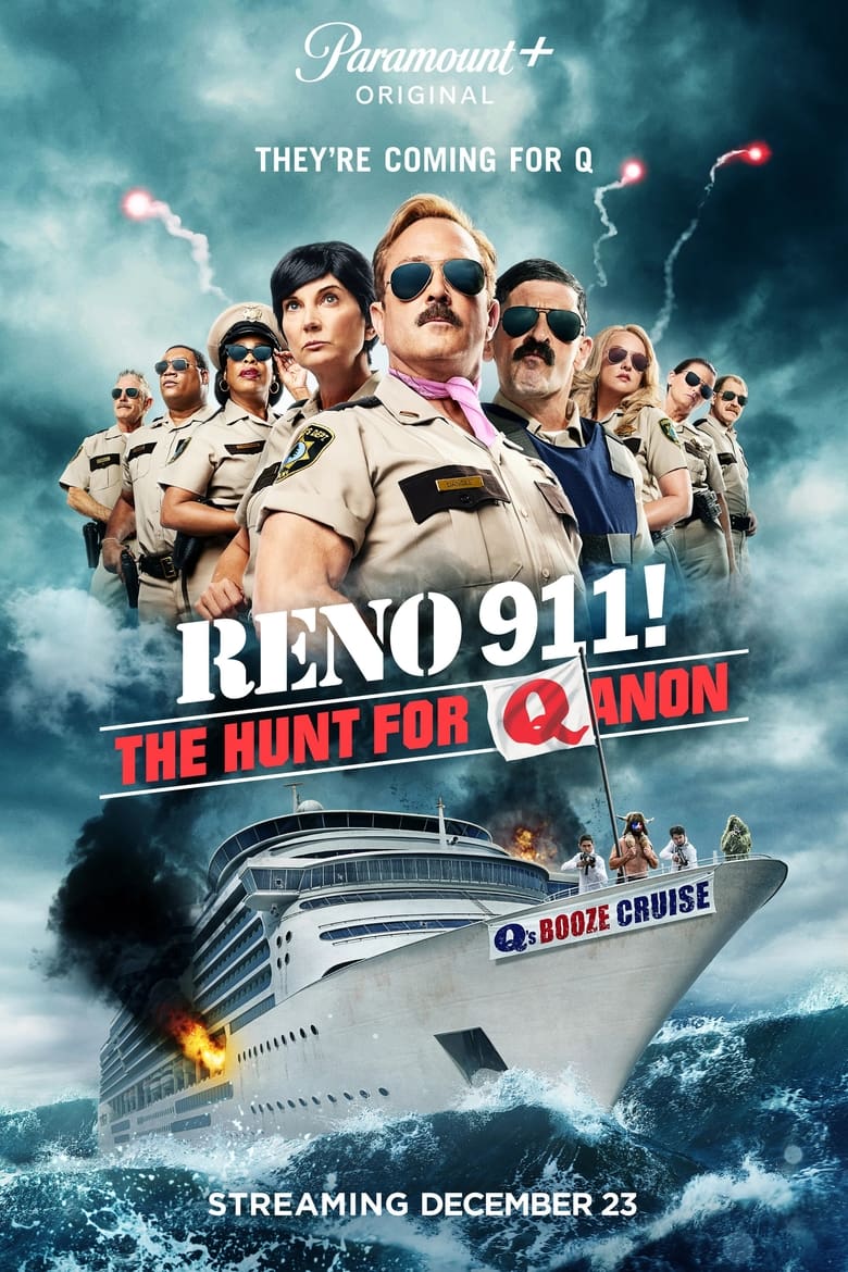 affiche du film Reno 911! The Hunt for QAnon
