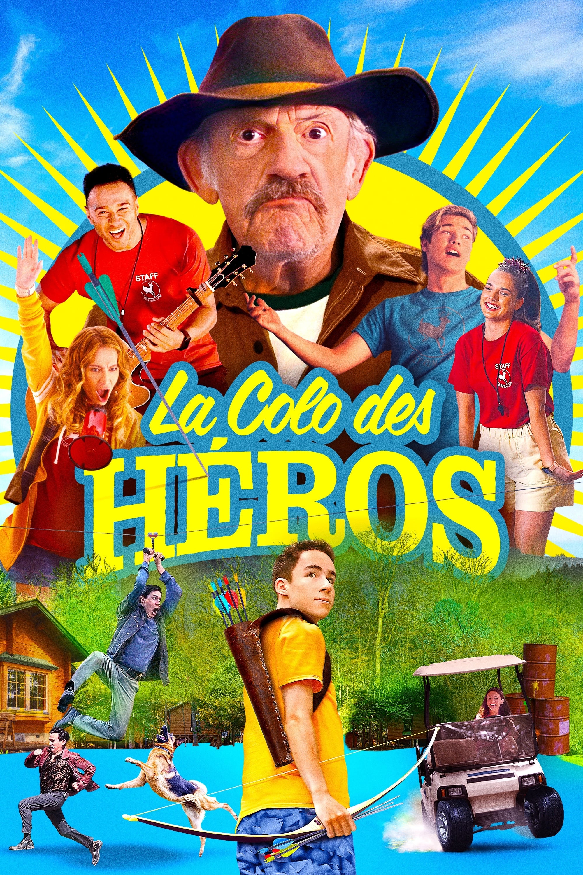 affiche du film La Colo des Héros