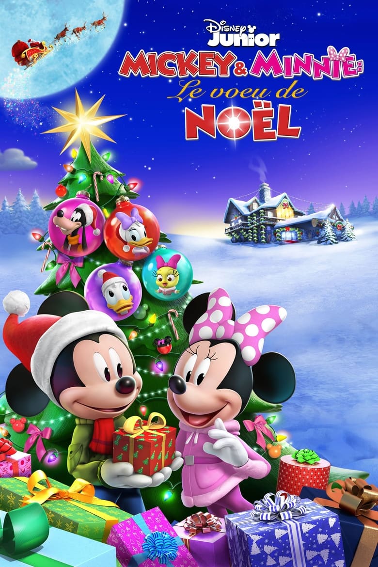 affiche du film Mickey & Minnie : Le vœu de Noël
