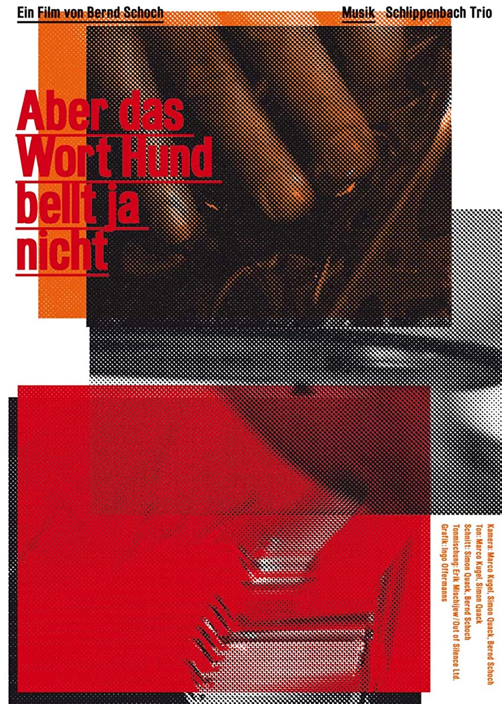 affiche du film Aber das Wort Hund bellt ja nicht