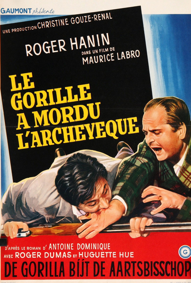 affiche du film Le Gorille a mordu l'archevêque