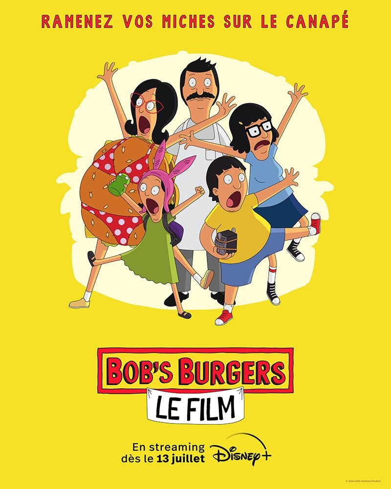 affiche du film Bob's Burgers : Le Film